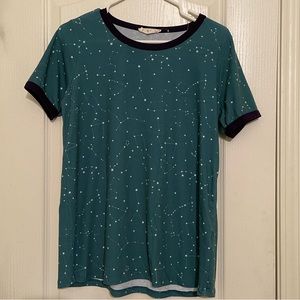 Constellations ringer tee.